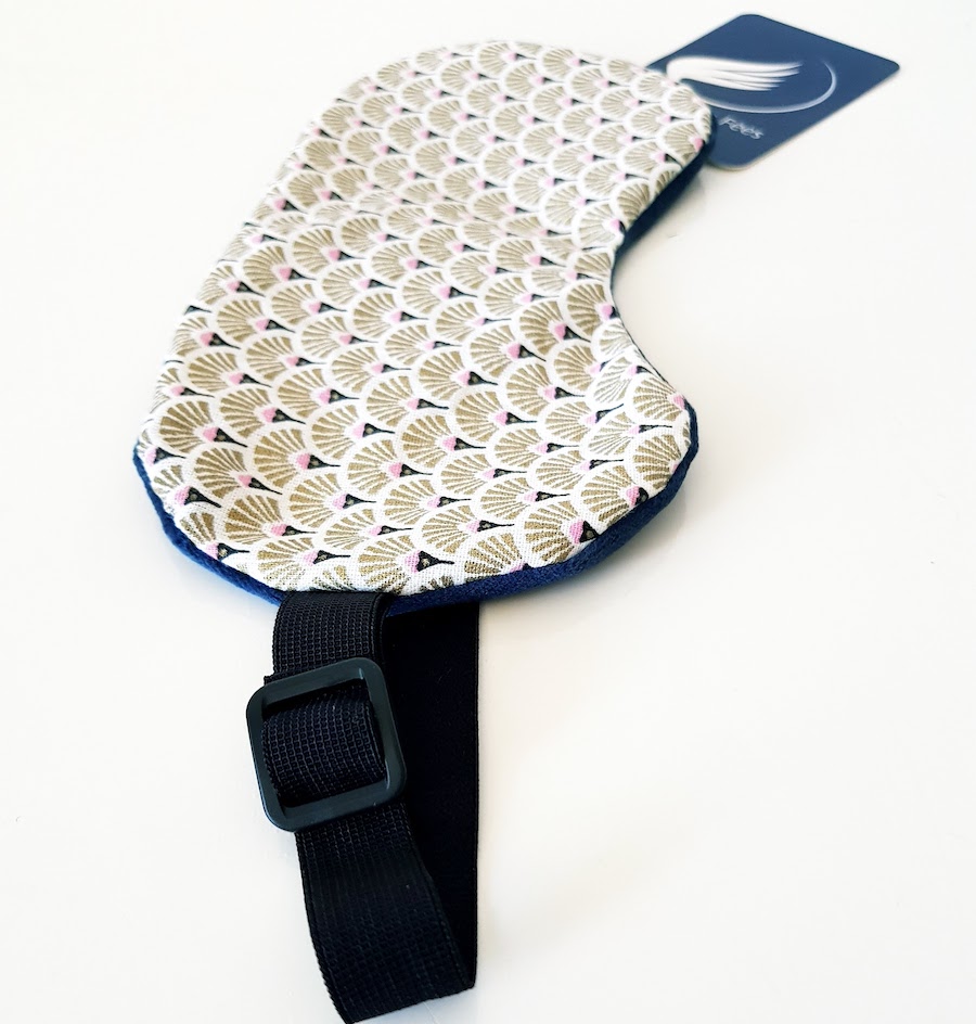 Golden Fans Sleep Mask - Image 3