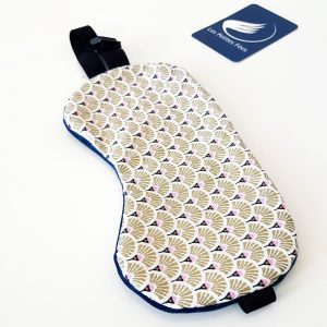 Golden Fans Sleep Mask