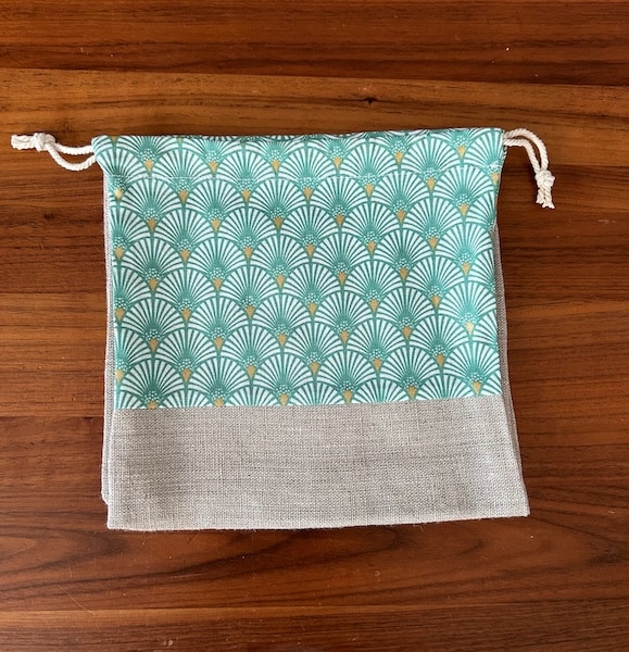 sac à baguette vert