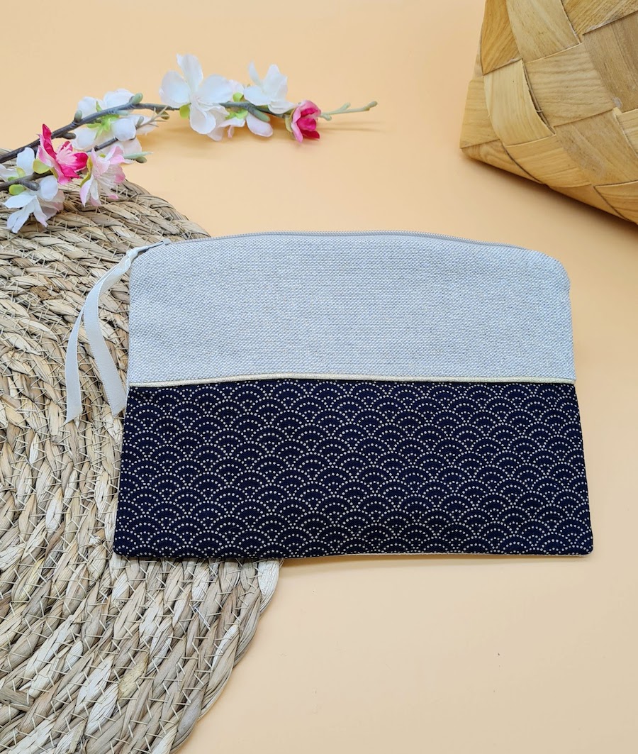 Japanese pouch seigaiha - Image 3