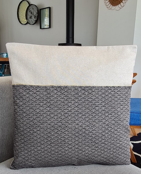 Japanese segaiha cushion cover - Image 3
