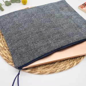 Midnight blue laptop or tablet case