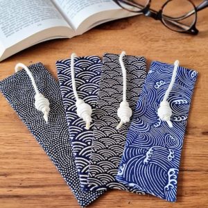 Blue bookmarks