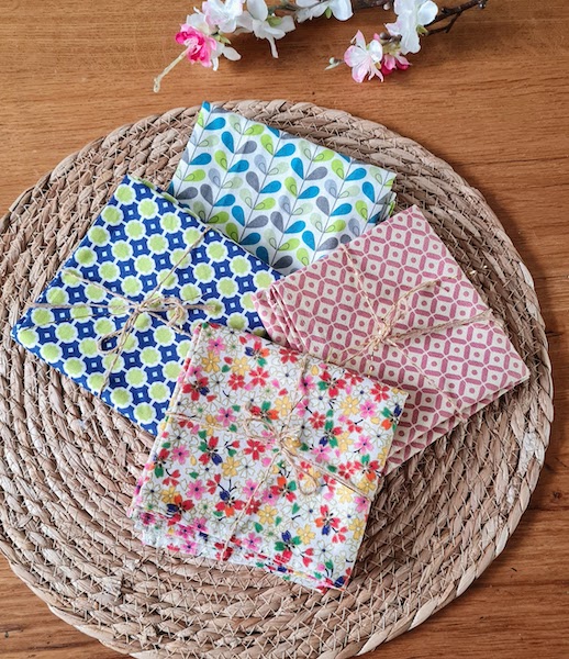 Furoshikis colorful gift wrapping
