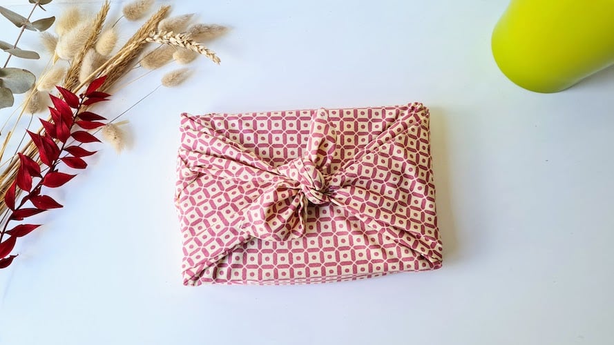 pink furoshiki