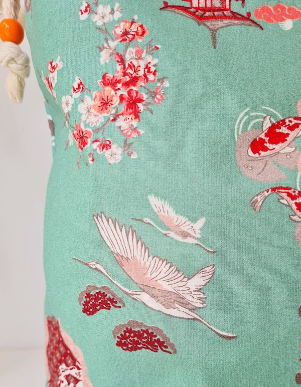 sac piscine japonais vert