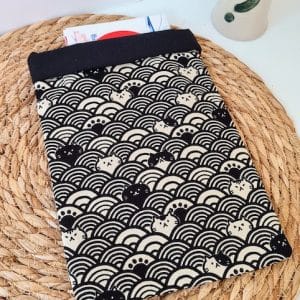 Cat book pouch