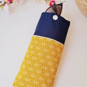 Yellow glasses case