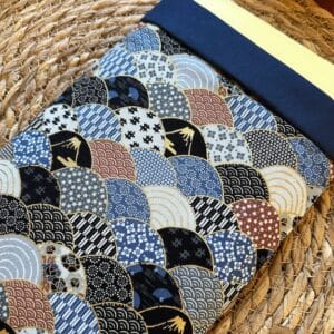 Pochette à livre Yama en tissu japonais